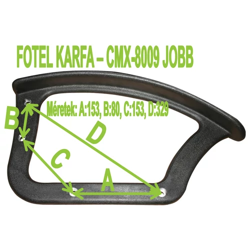 Fotel karfa - CMX-8009 PÁR